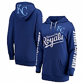 Women Kansas City Royals G III 4Her by Carl Banks Extra Innings Pullover Hoodie Royal,baseball caps,new era cap wholesale,wholesale hats